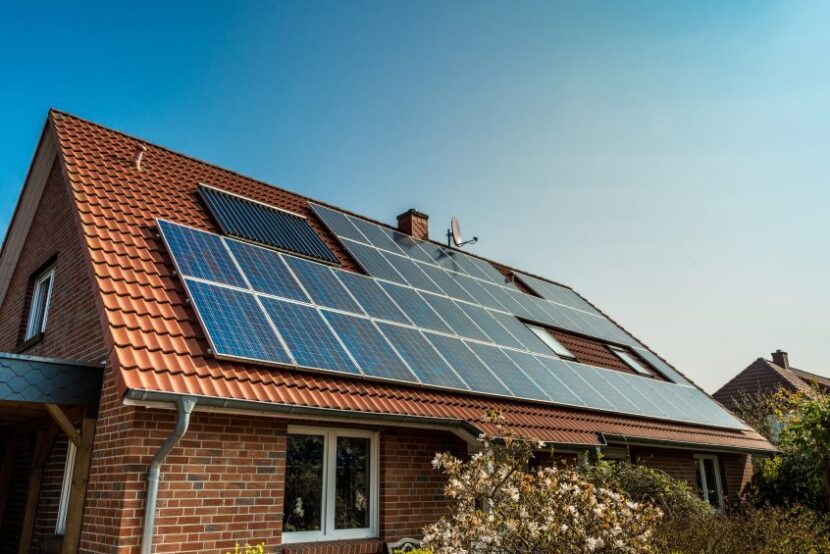 Painel solar residêncial